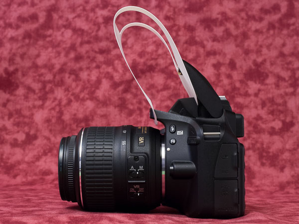 Nikon D3300 ストロボディフューザー装着状態２