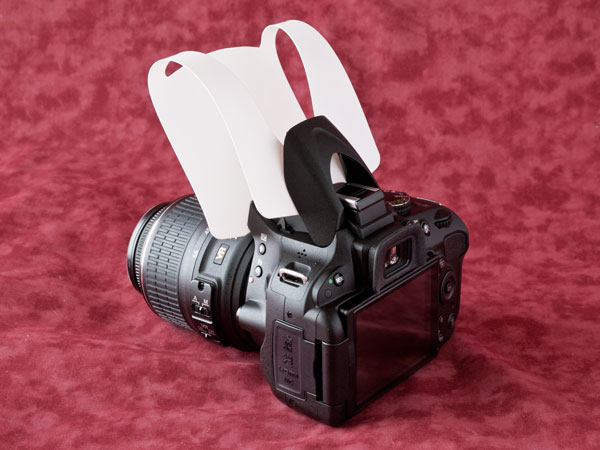 Nikon D5100 ストロボディフューザー装着状態２