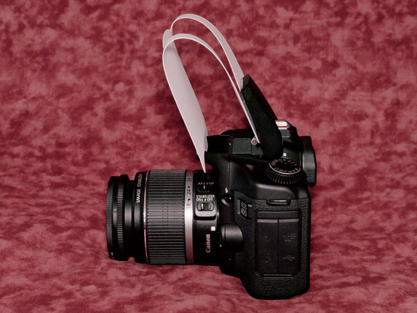 Canon EOS 40D ストロボディフューザー装着状態３