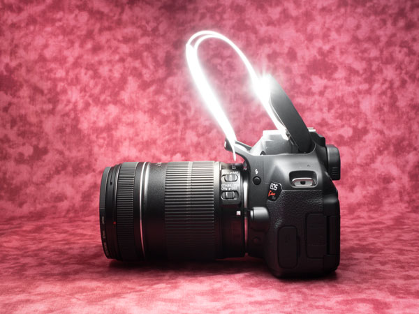 Canon EOS Kiss X6i ストロボディフューザー装着状態３