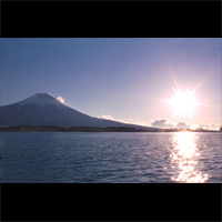初日の出／富士山